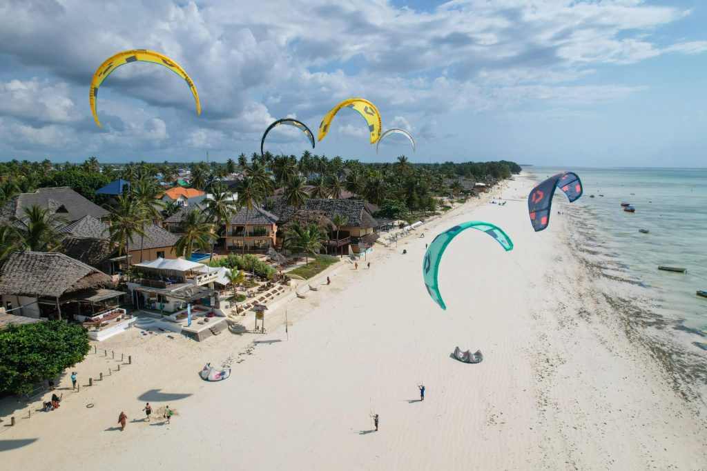 zanzibar kite surfing