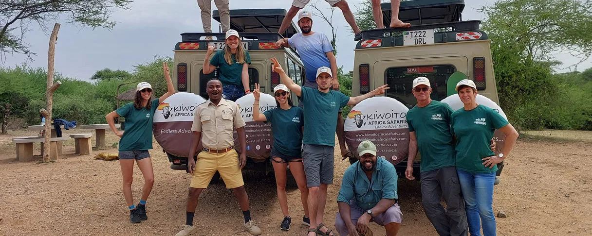 Guides and Guests on Tanzania Safari