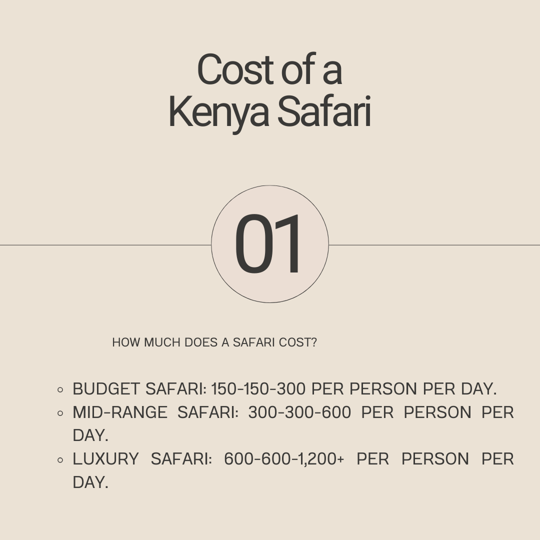 Kenya safari overview (cost, best time,tips)